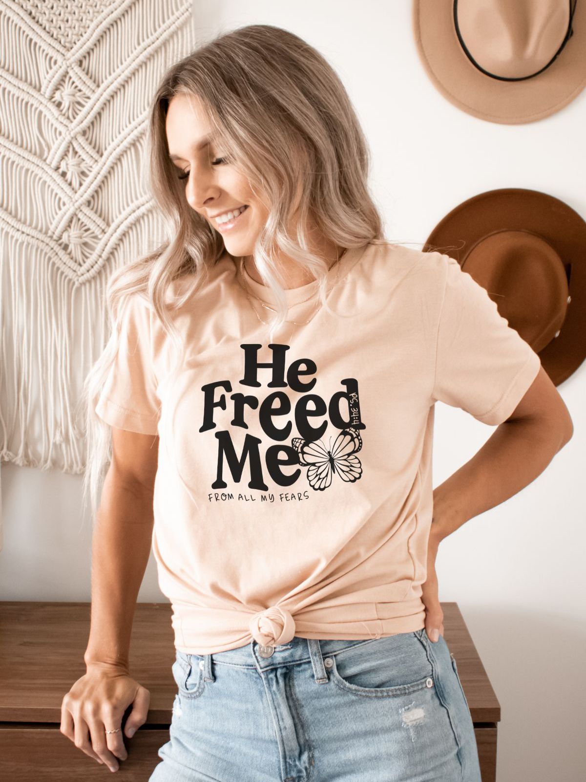 He Freed Me Women's Tee Casual