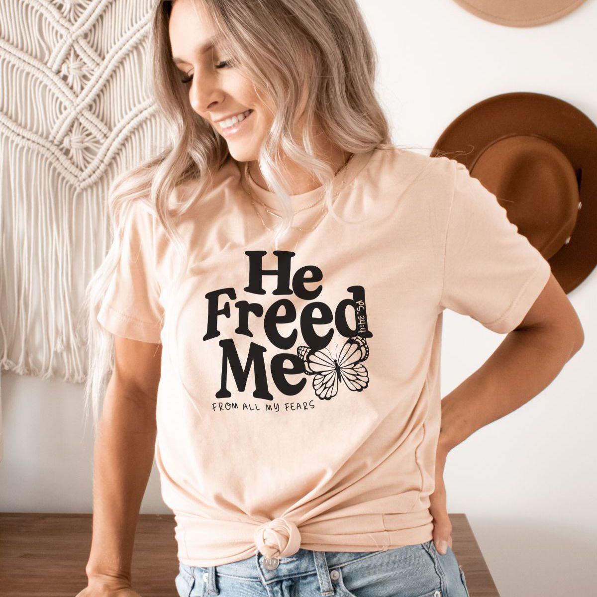 He Freed Me Women's Tee Casual