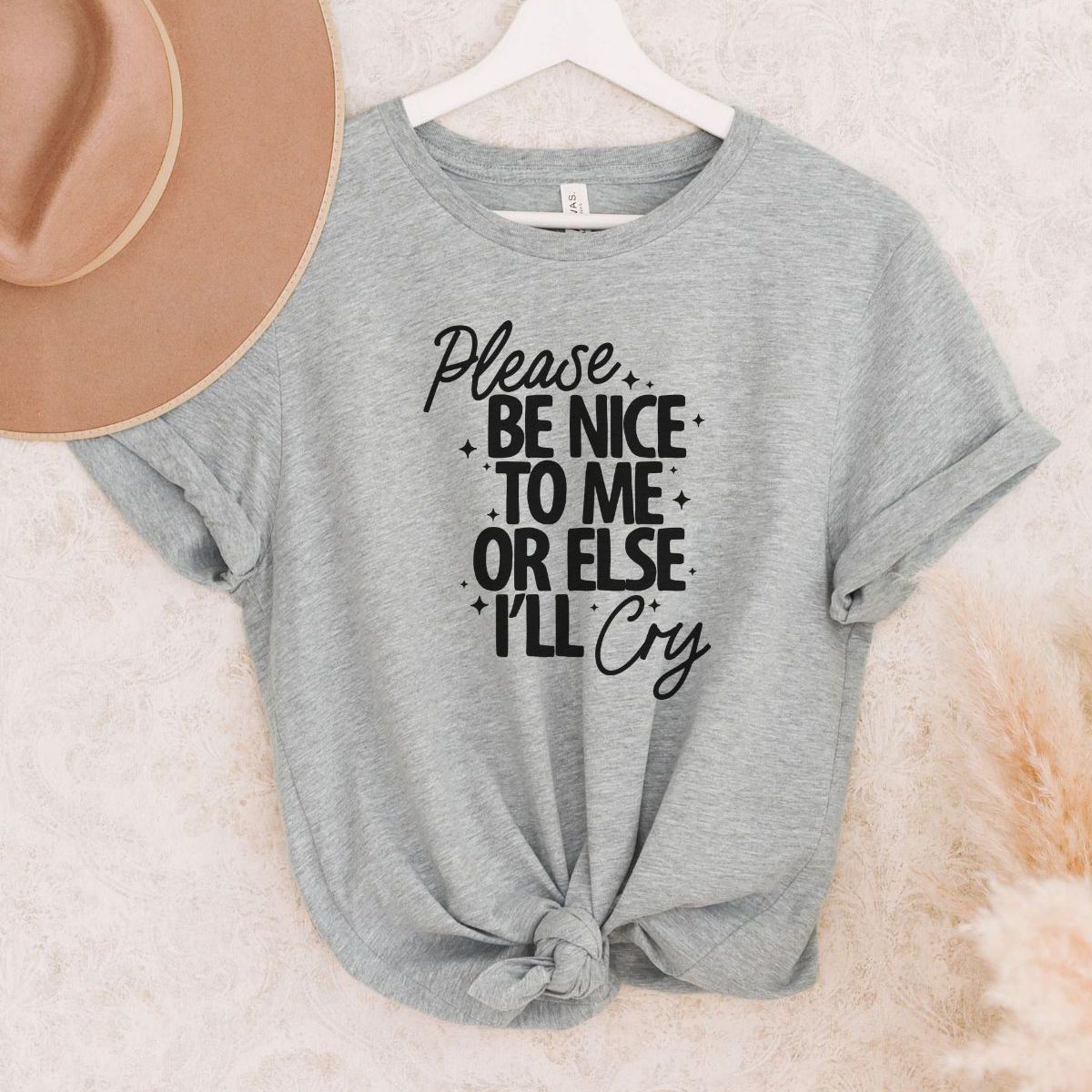 Be Nice Women T-Shirt Casual