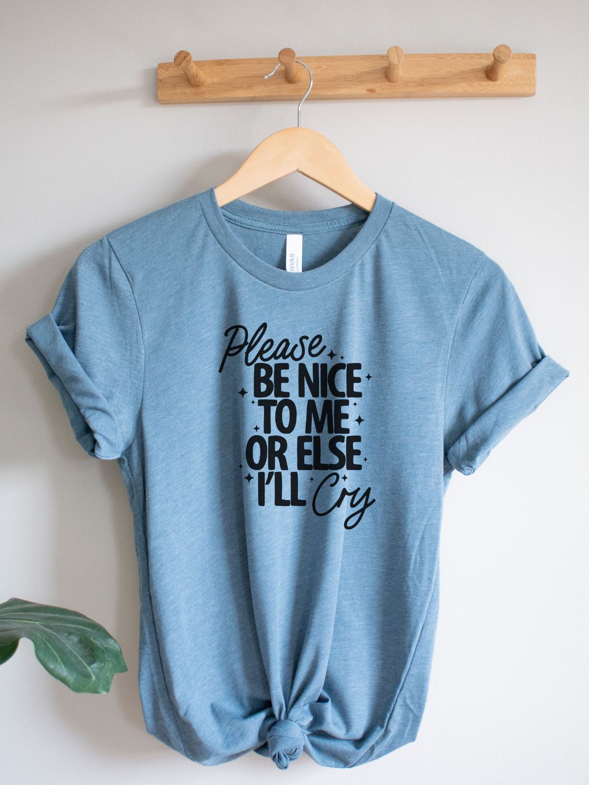 Be Nice Women T-Shirt Casual