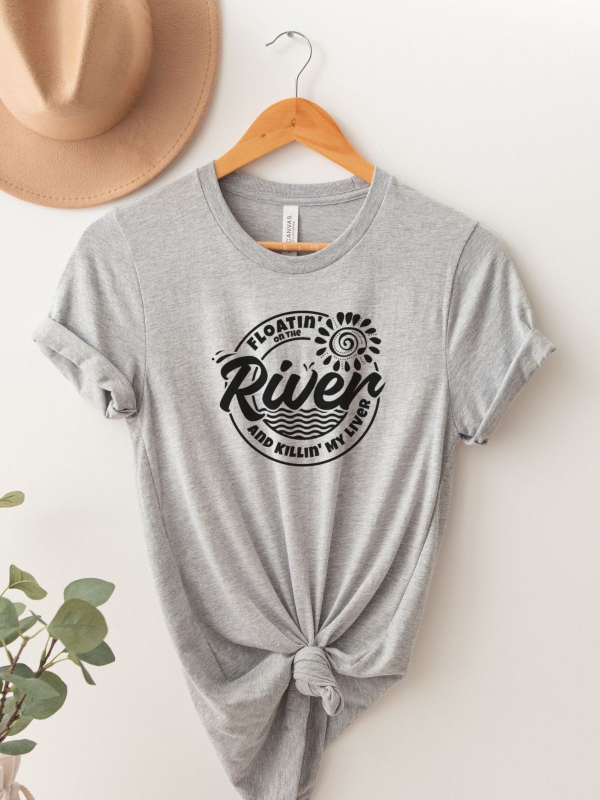 Floatin River Womens Tee Summer