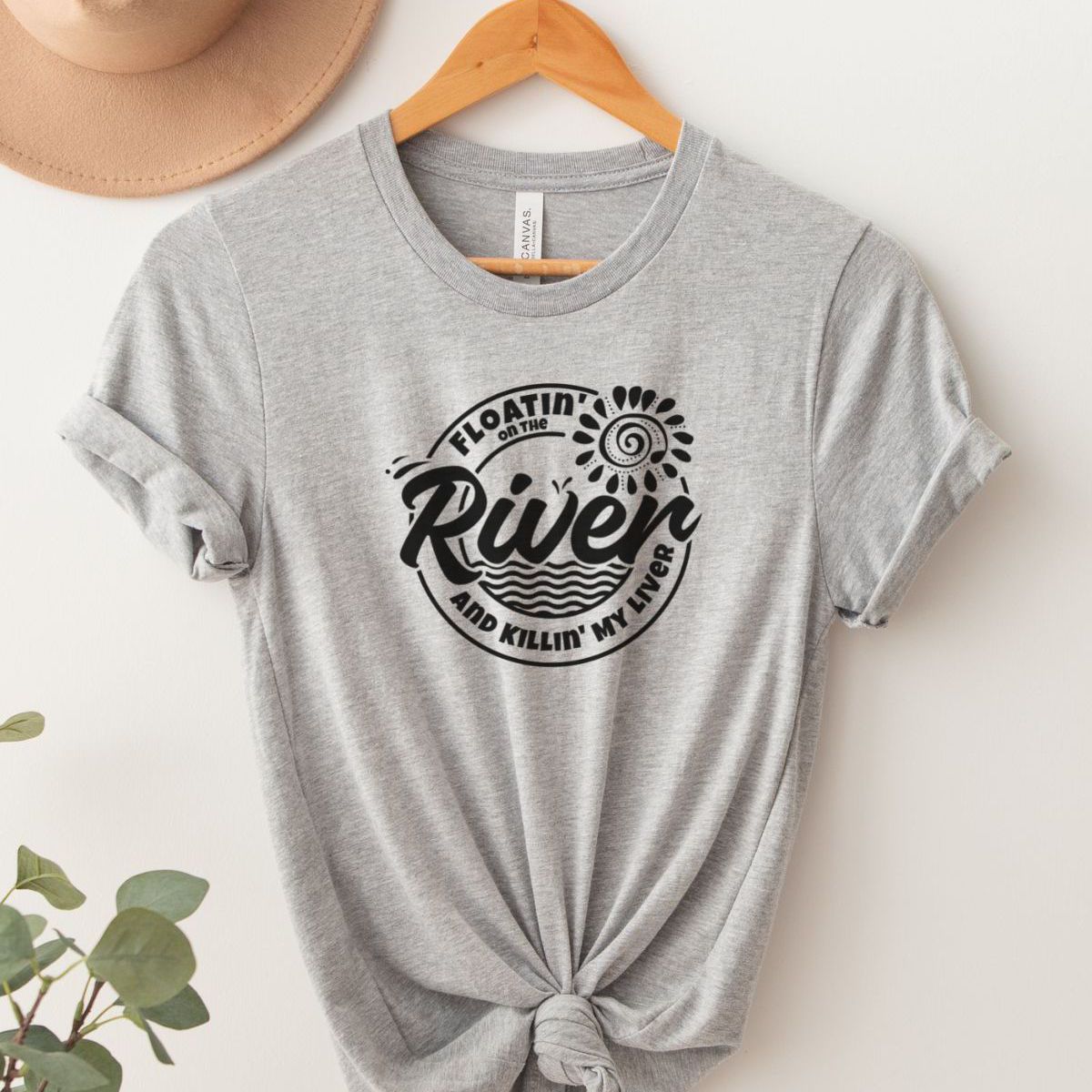 Floatin River Womens Tee Summer