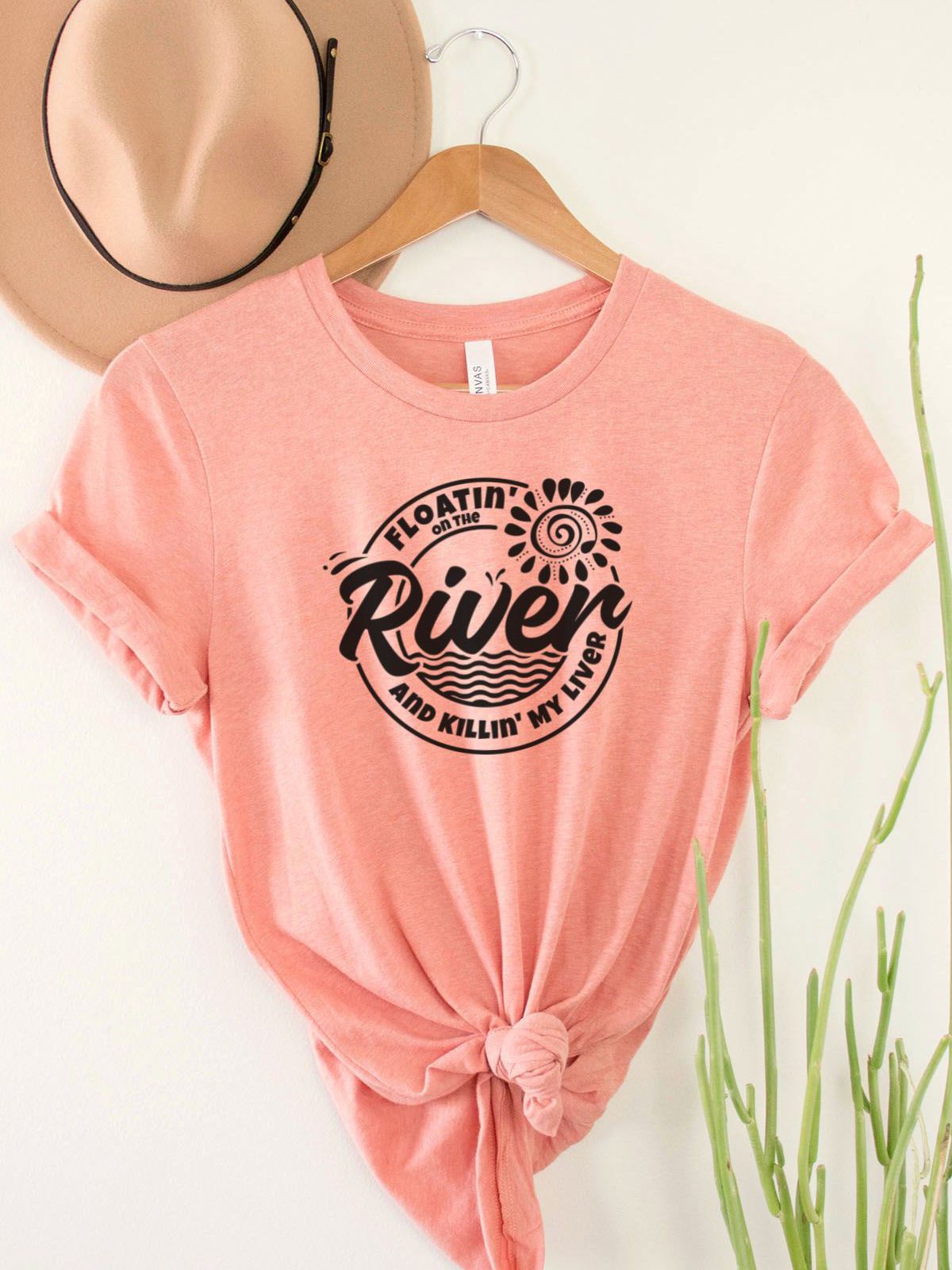 Floatin River Womens Tee Summer
