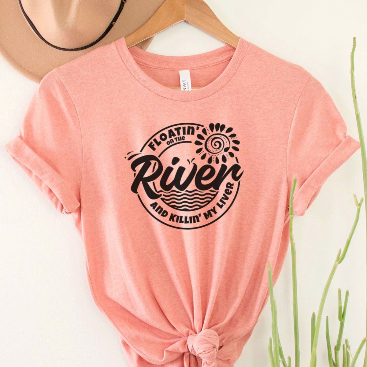Floatin River Womens Tee Summer