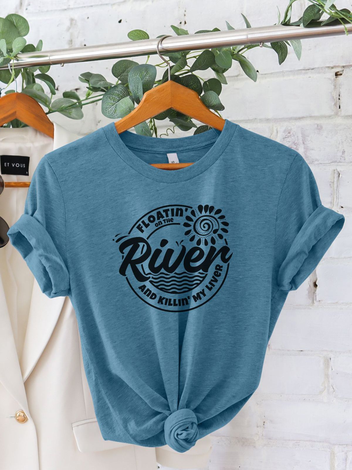 Floatin River Womens Tee Summer