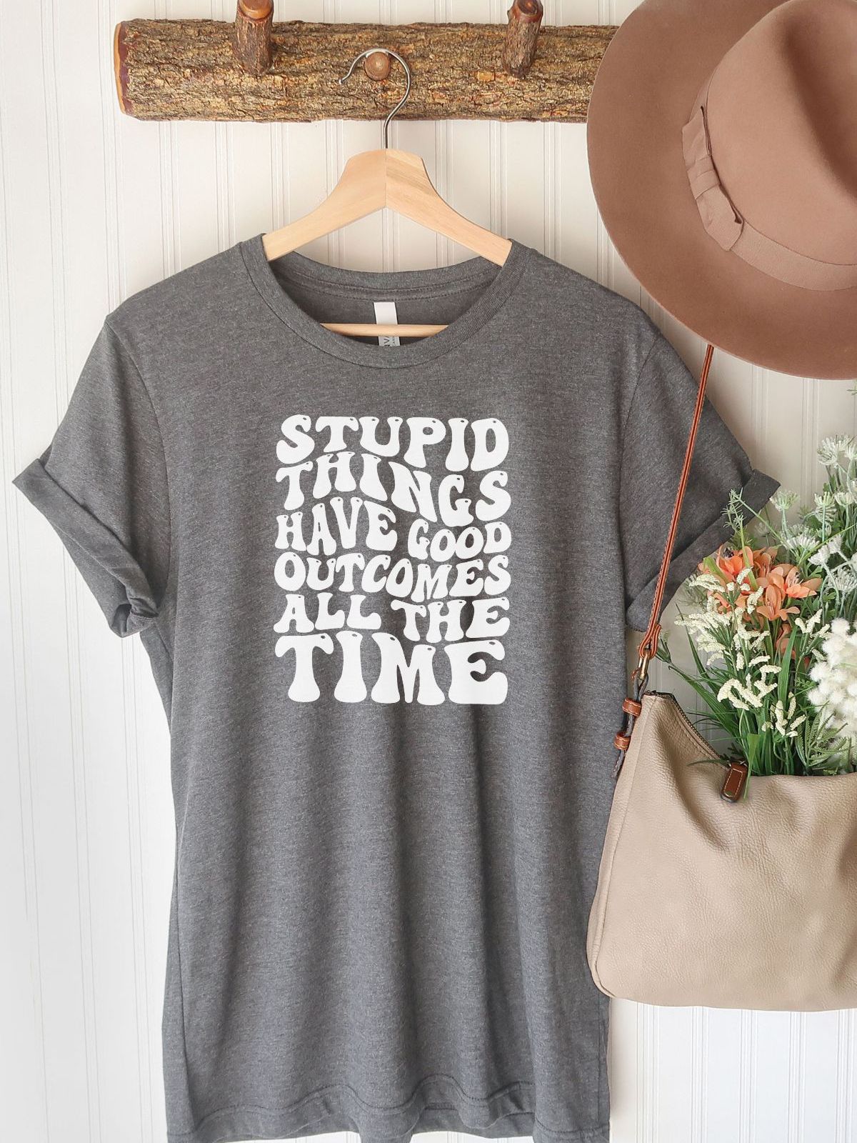 Stupid Things Women'S Tee Casual