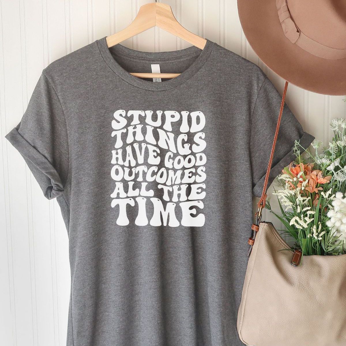 Stupid Things Women'S Tee Casual