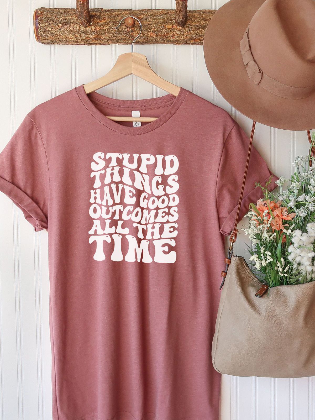 Stupid Things Women'S Tee Casual