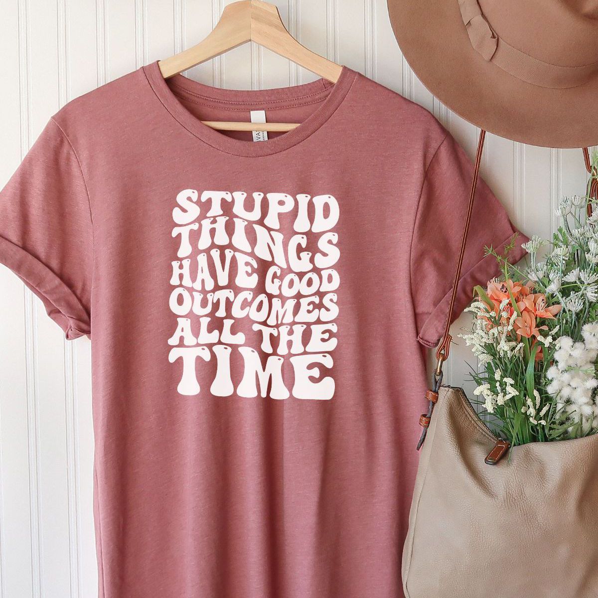 Stupid Things Women'S Tee Casual