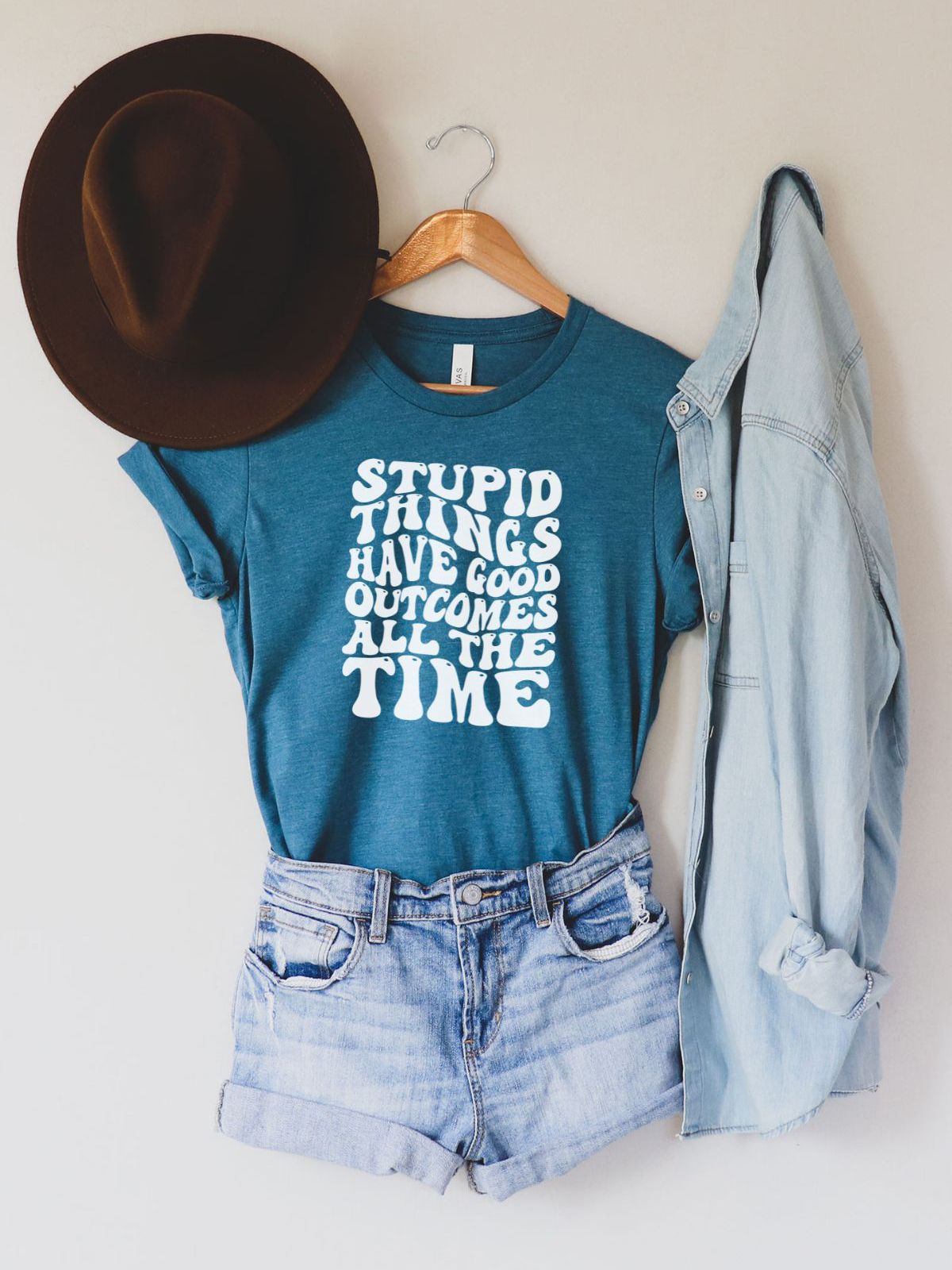 Stupid Things Women'S Tee Casual