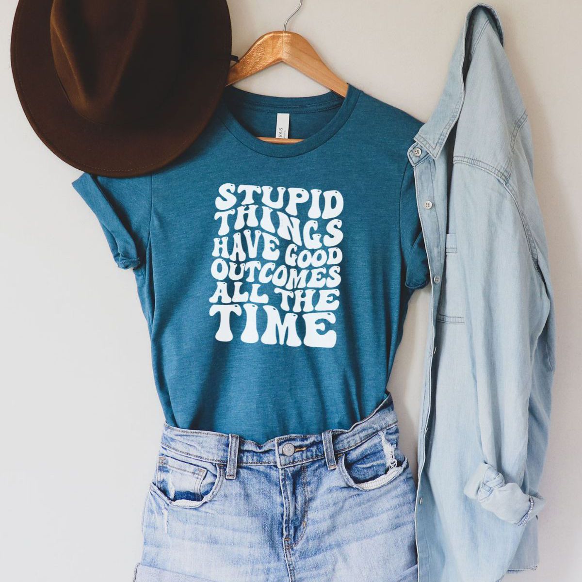 Stupid Things Women'S Tee Casual