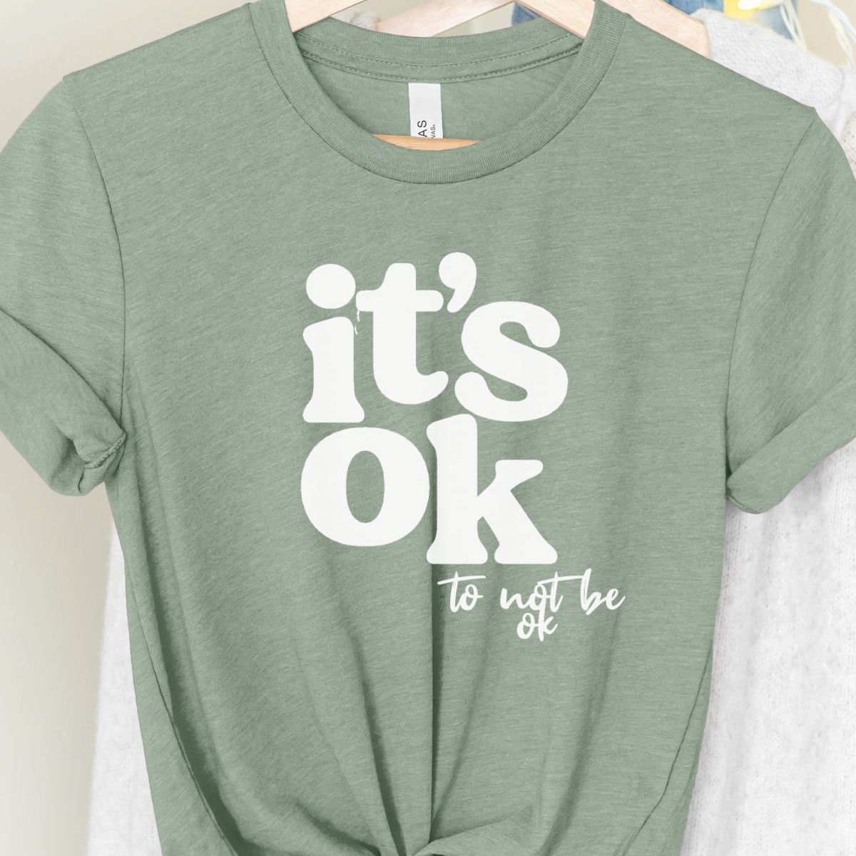 It's OK Women's T-Shirt Casual