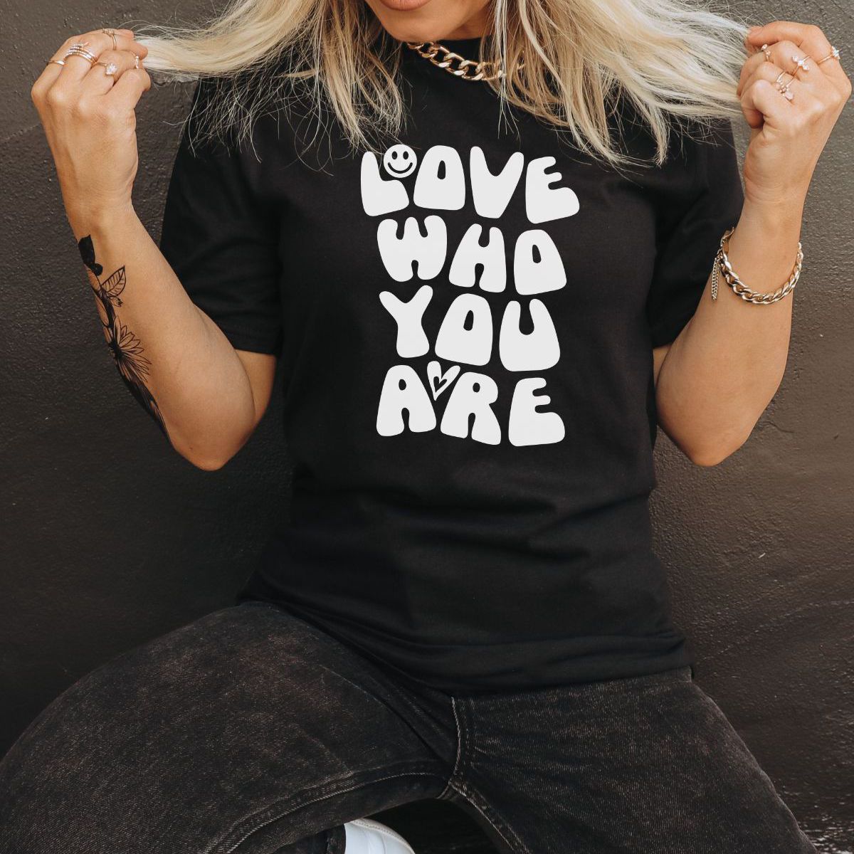 Love Who You Are Women's Tee