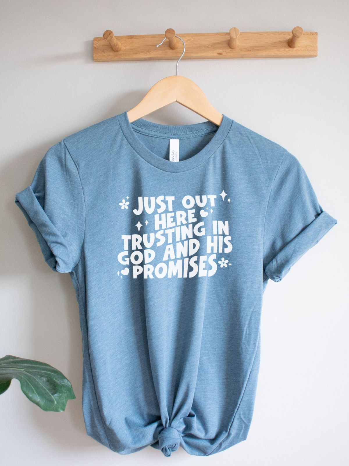 Trust God Womens T-Shirt Casual