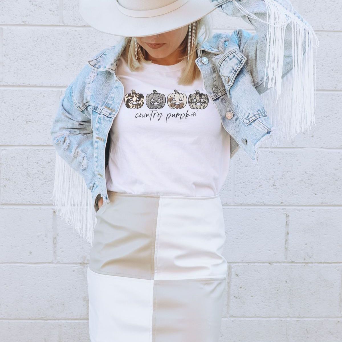 Country Pumpkin Women's T-Shirt Halloween