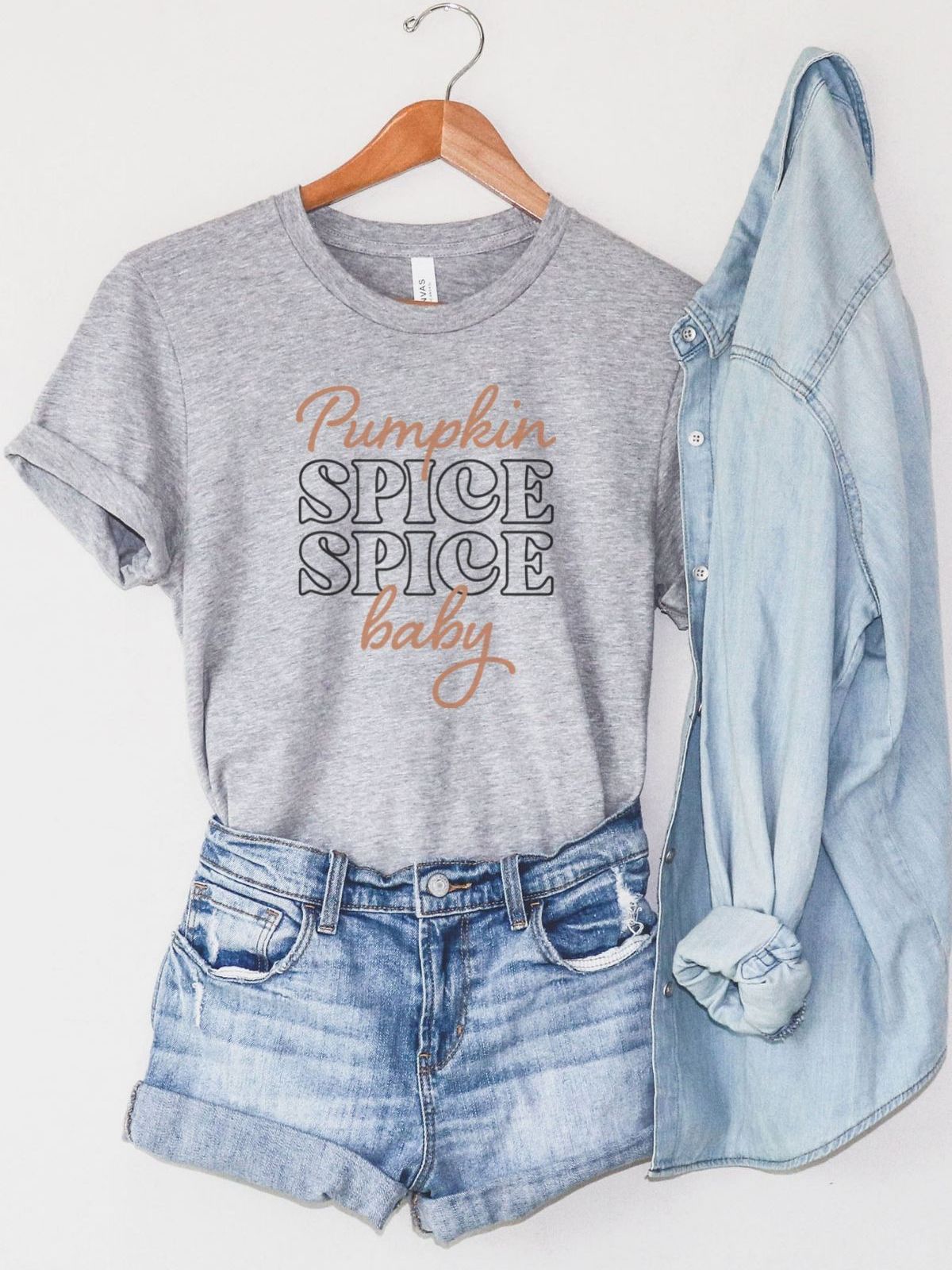 Pumpkin Spice Baby Women's T-Shirt Fall
