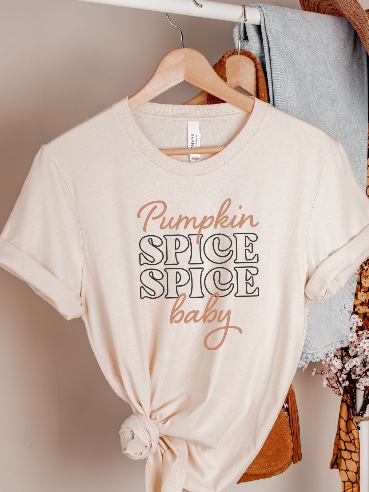 Pumpkin Spice Baby Women's T-Shirt Fall