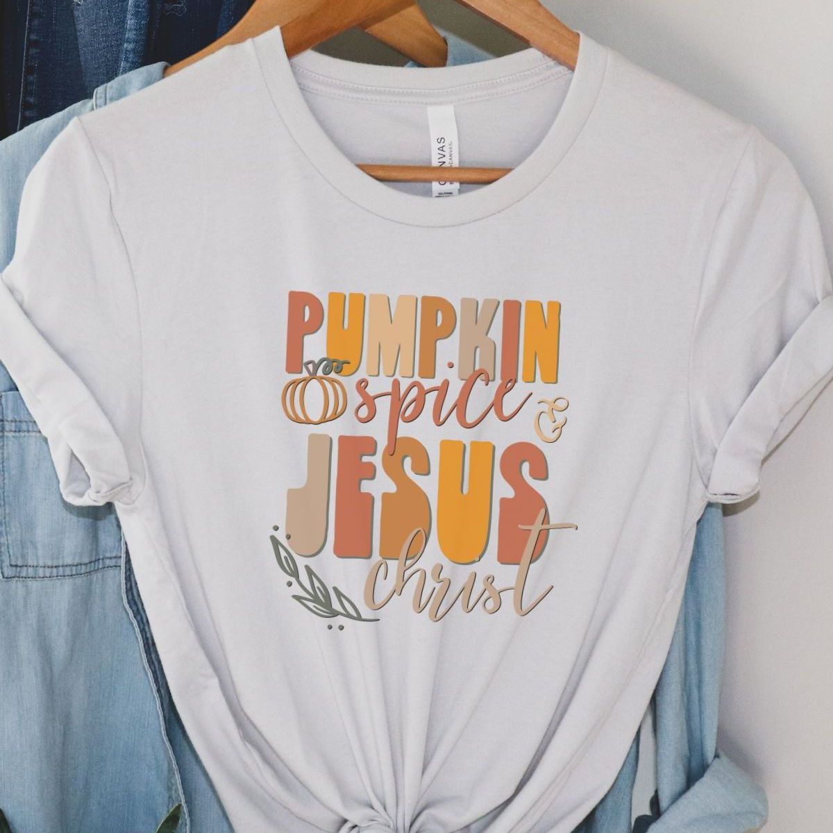 Pumpkin Spice Jesus Womens Tee Fall