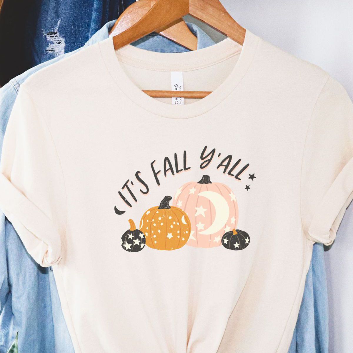 It's Fall Y'all Womens T-Shirt Autumn