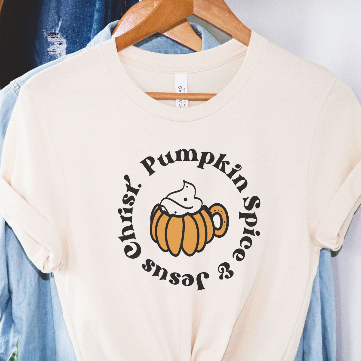 Pumpkin Spice Jesus Women's T-Shirt Fall