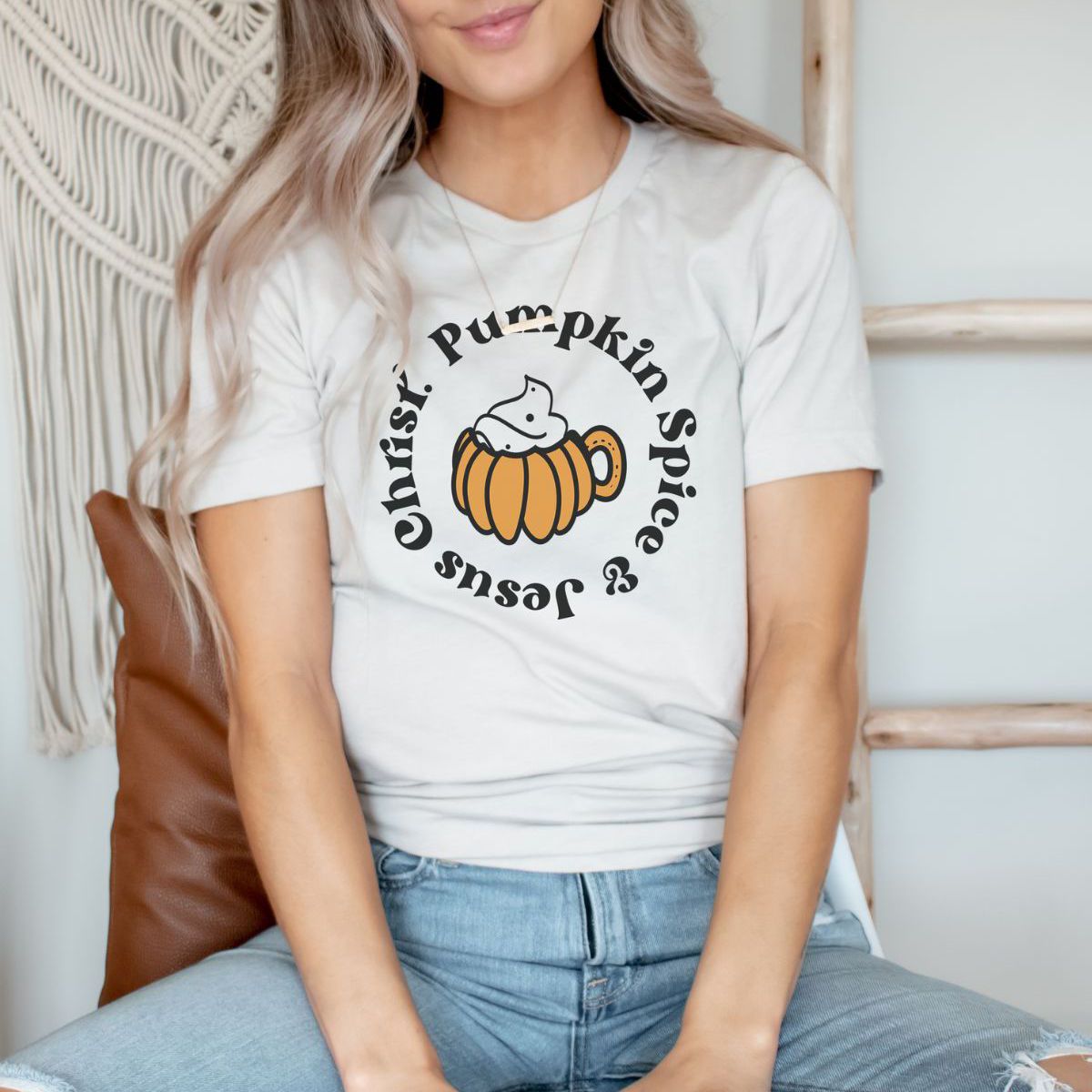 Pumpkin Spice Jesus Women's T-Shirt Fall