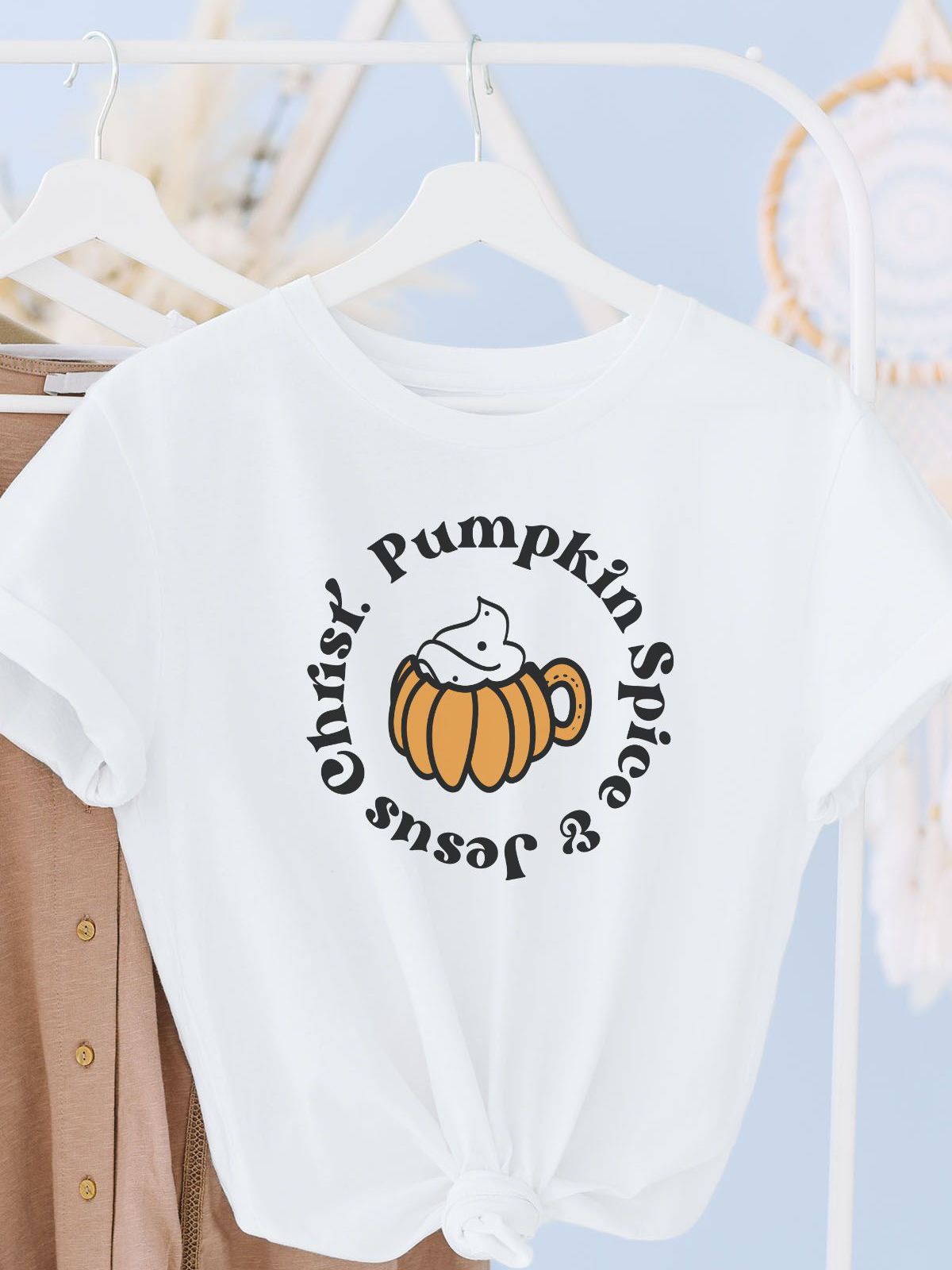Pumpkin Spice Jesus Women's T-Shirt Fall