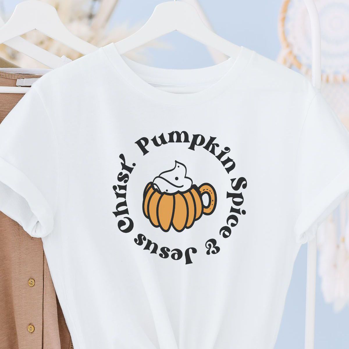 Pumpkin Spice Jesus Women's T-Shirt Fall