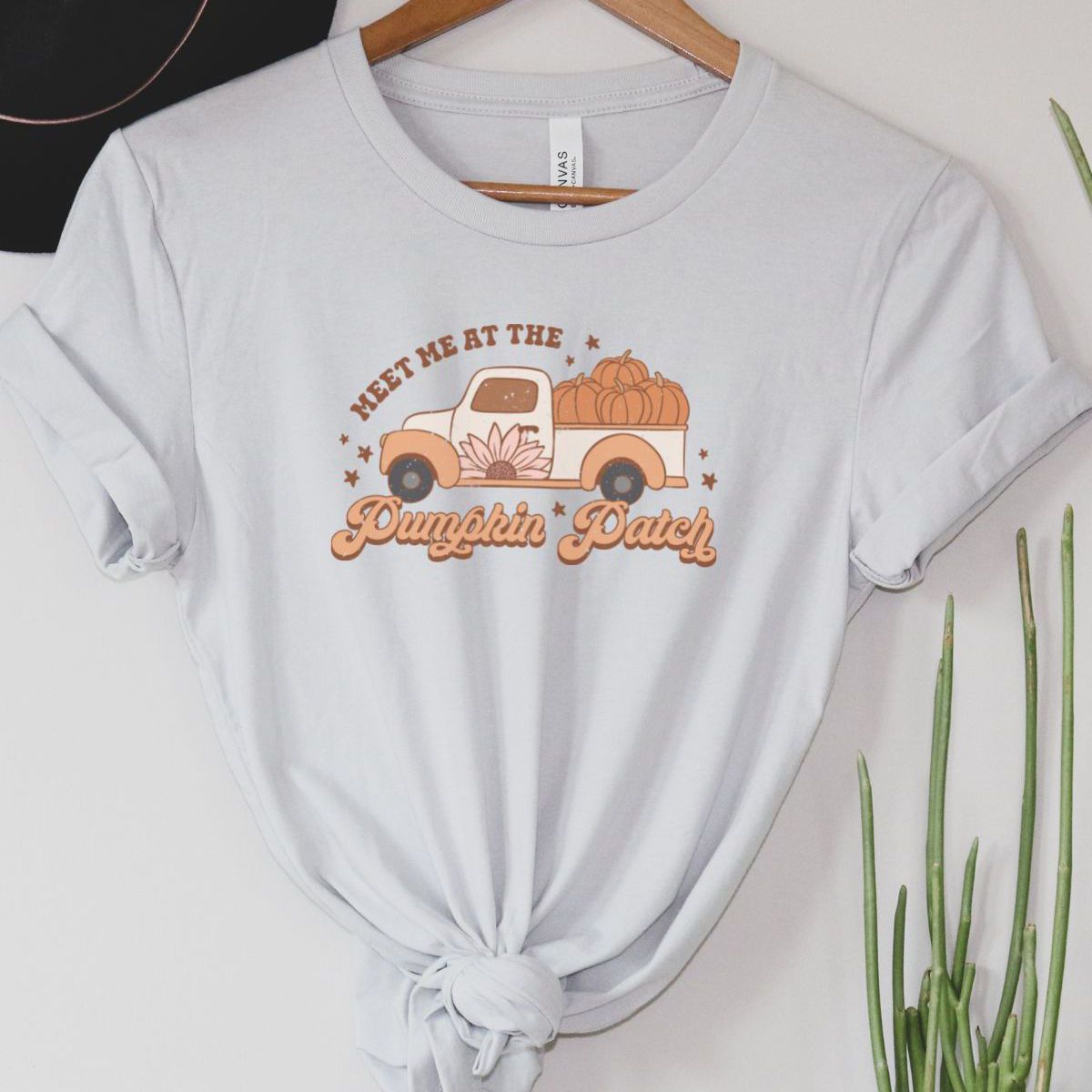 Pumpkin Patch Women T-Shirt Autumn