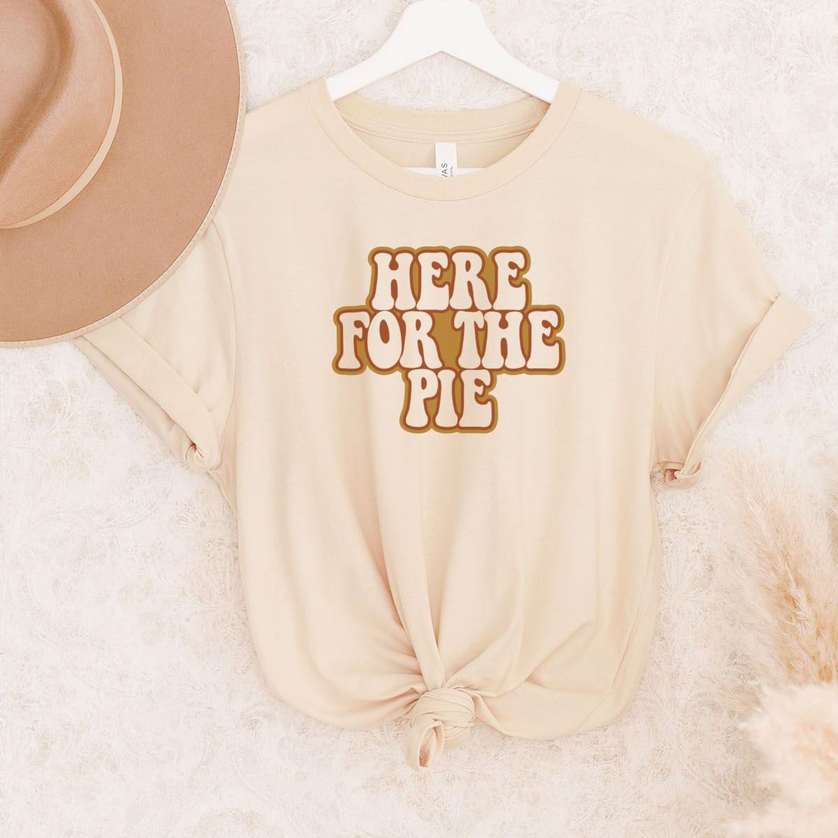 Here For The Pie Women's Tee Thanksgiving