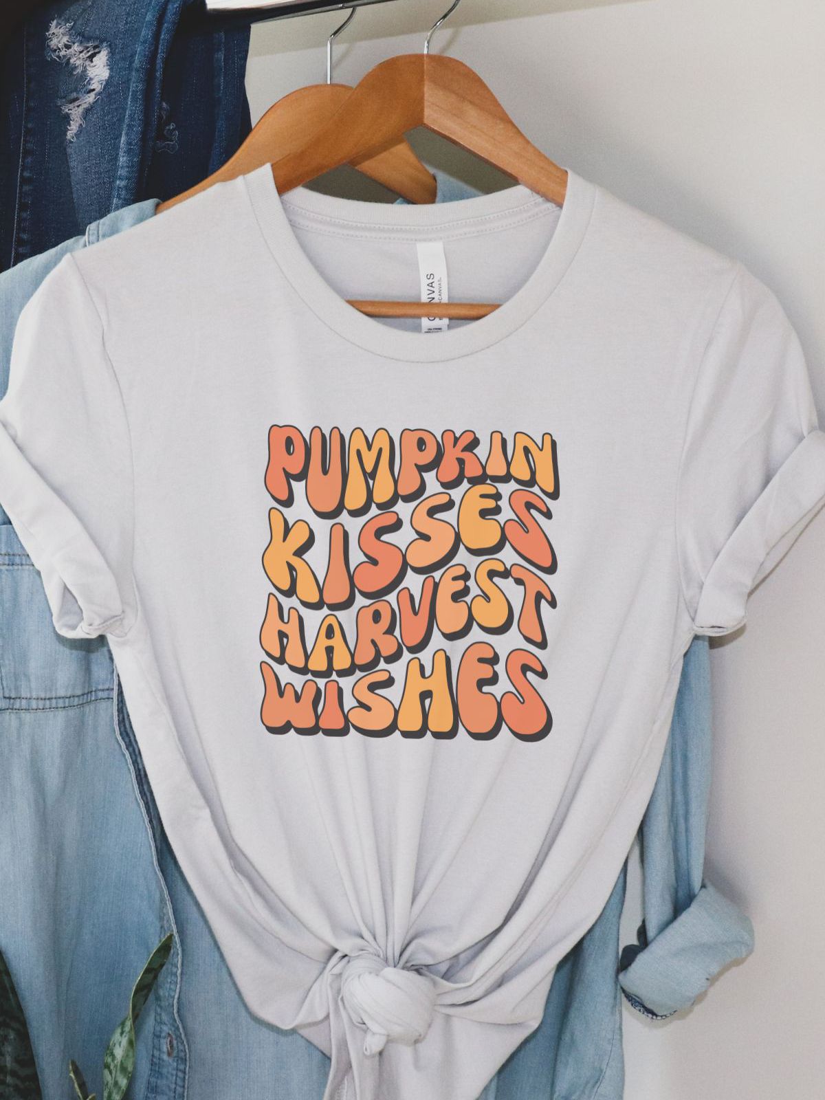 Pumpkin Harvest Wishes Soft Tee