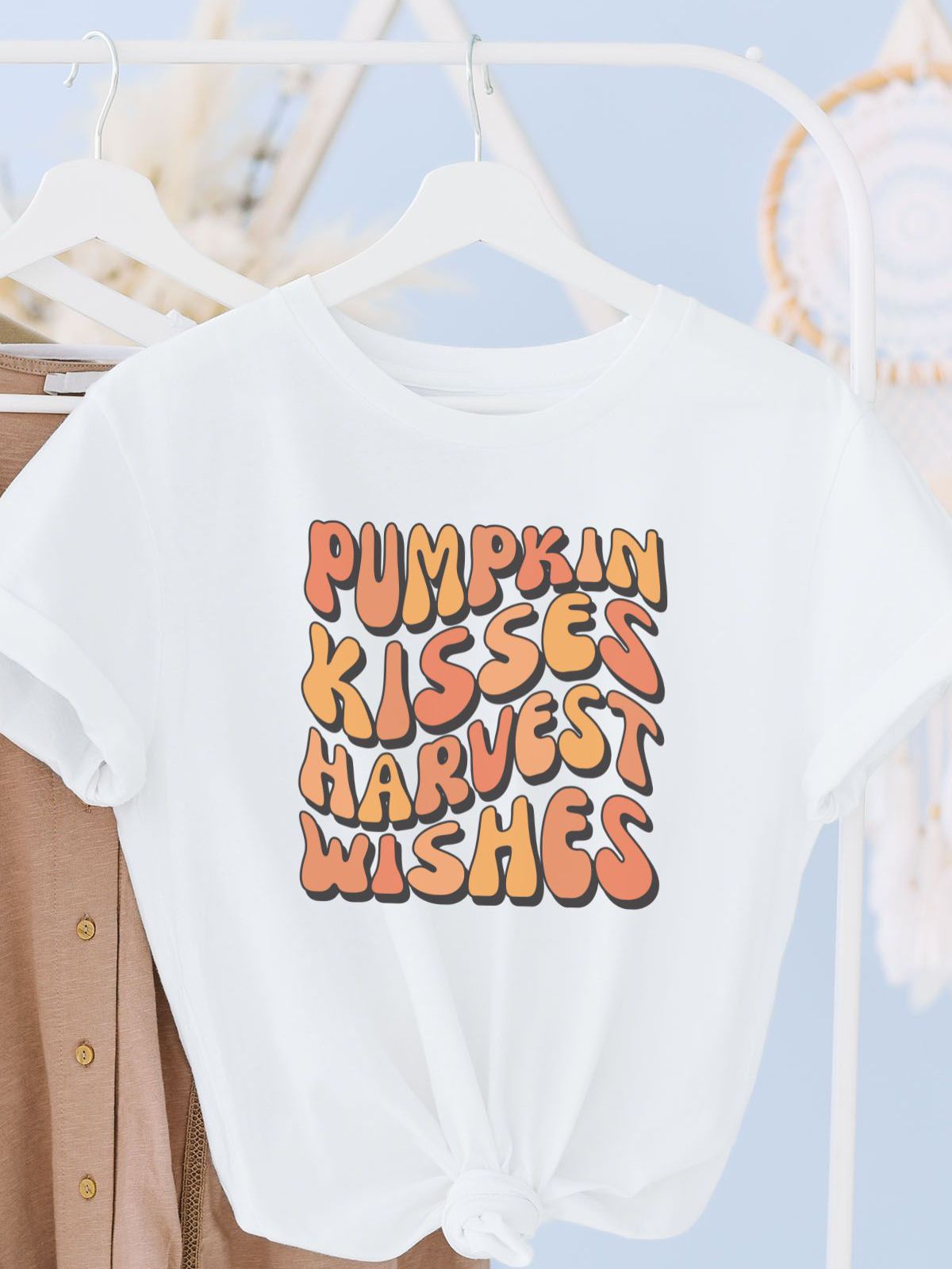 Pumpkin Harvest Wishes Soft Tee