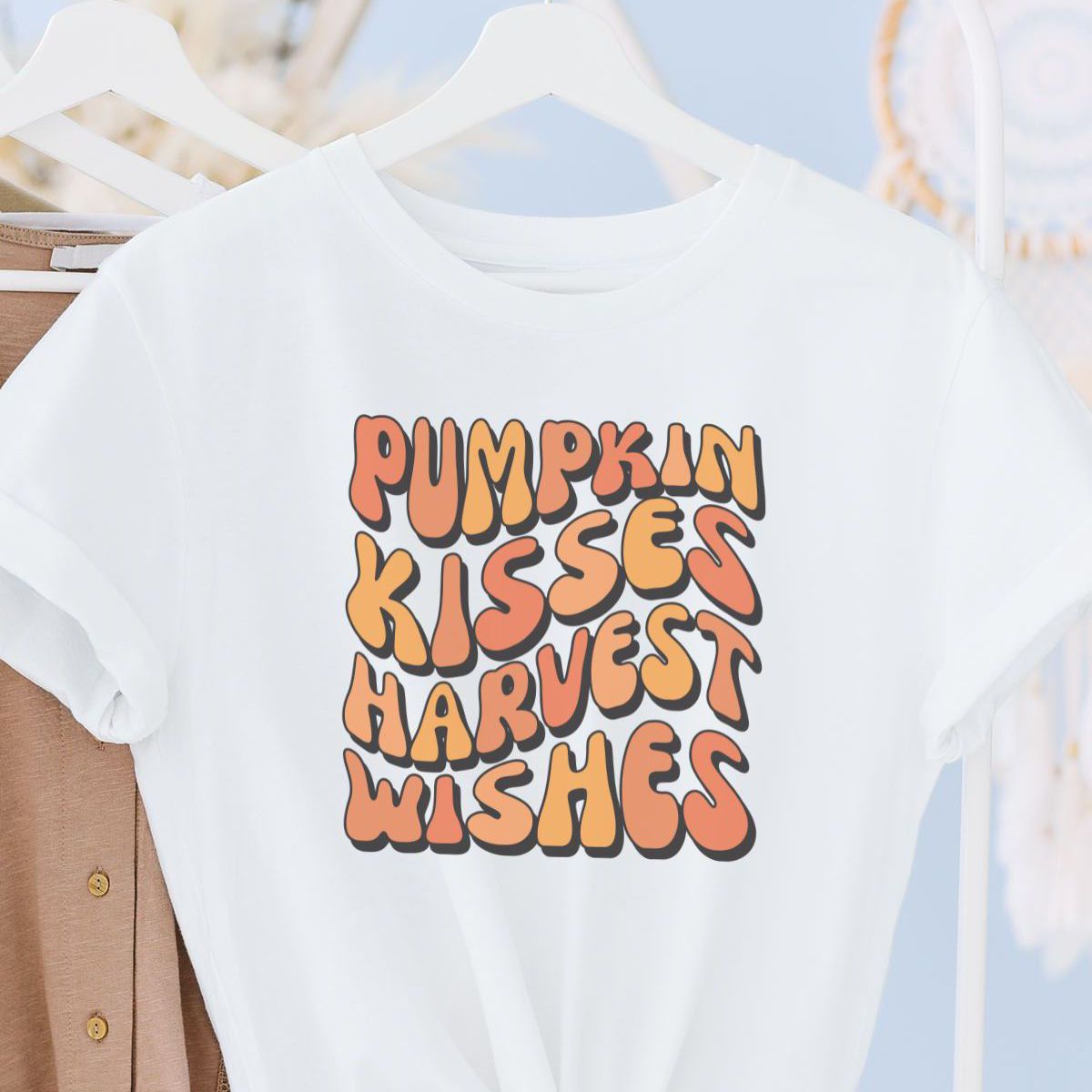Pumpkin Harvest Wishes Soft Tee