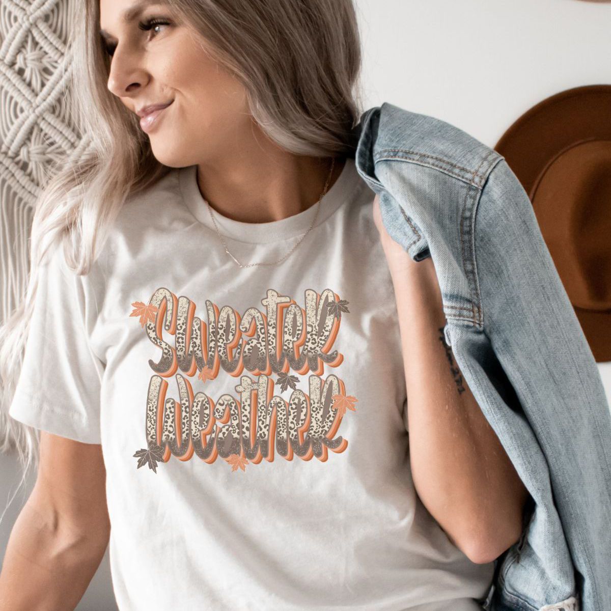 Sweater Weather Women's T-Shirt Autumn