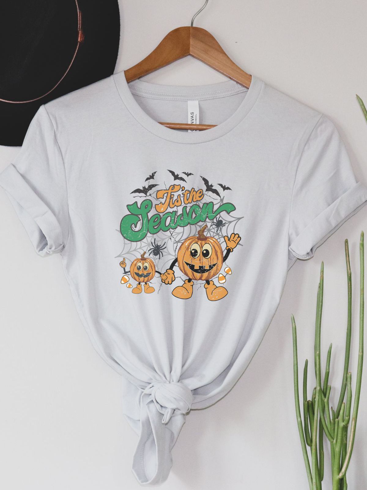 Tis the Season Womens T-Shirt Halloween