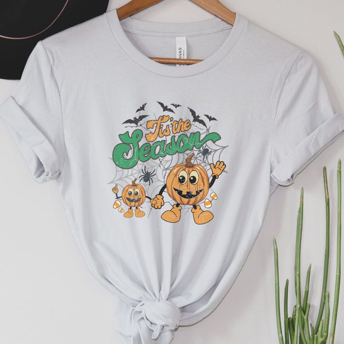 Tis the Season Womens T-Shirt Halloween