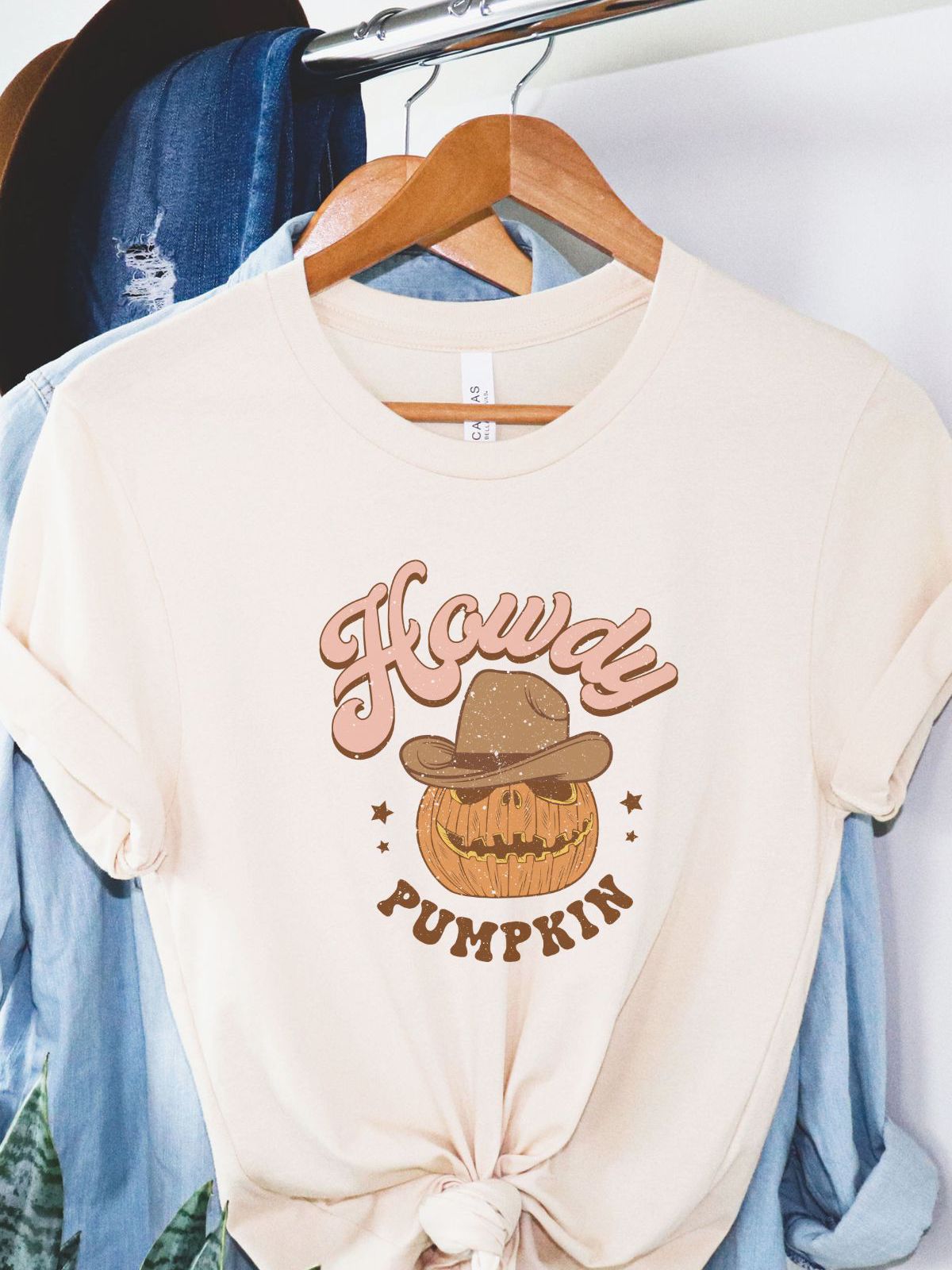 Howdy Pumpkin Soft Tee