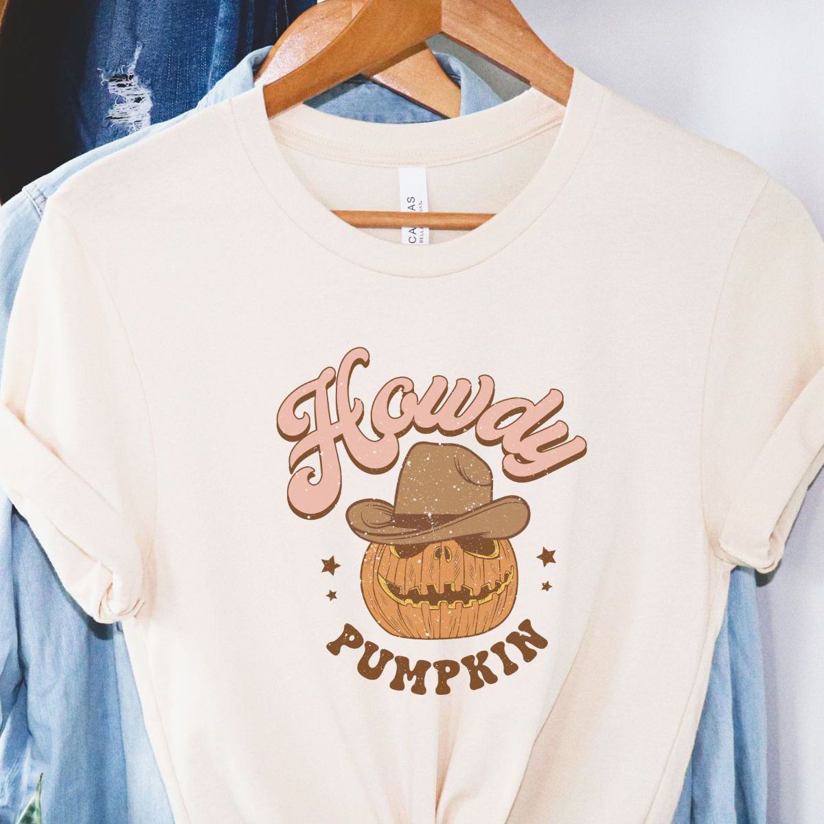 Howdy Pumpkin Soft Tee
