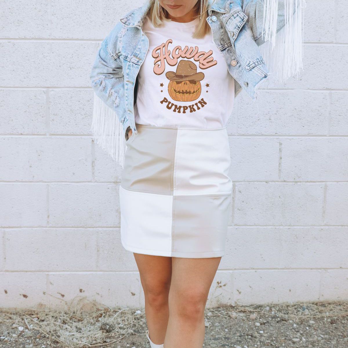 Howdy Pumpkin Soft Tee