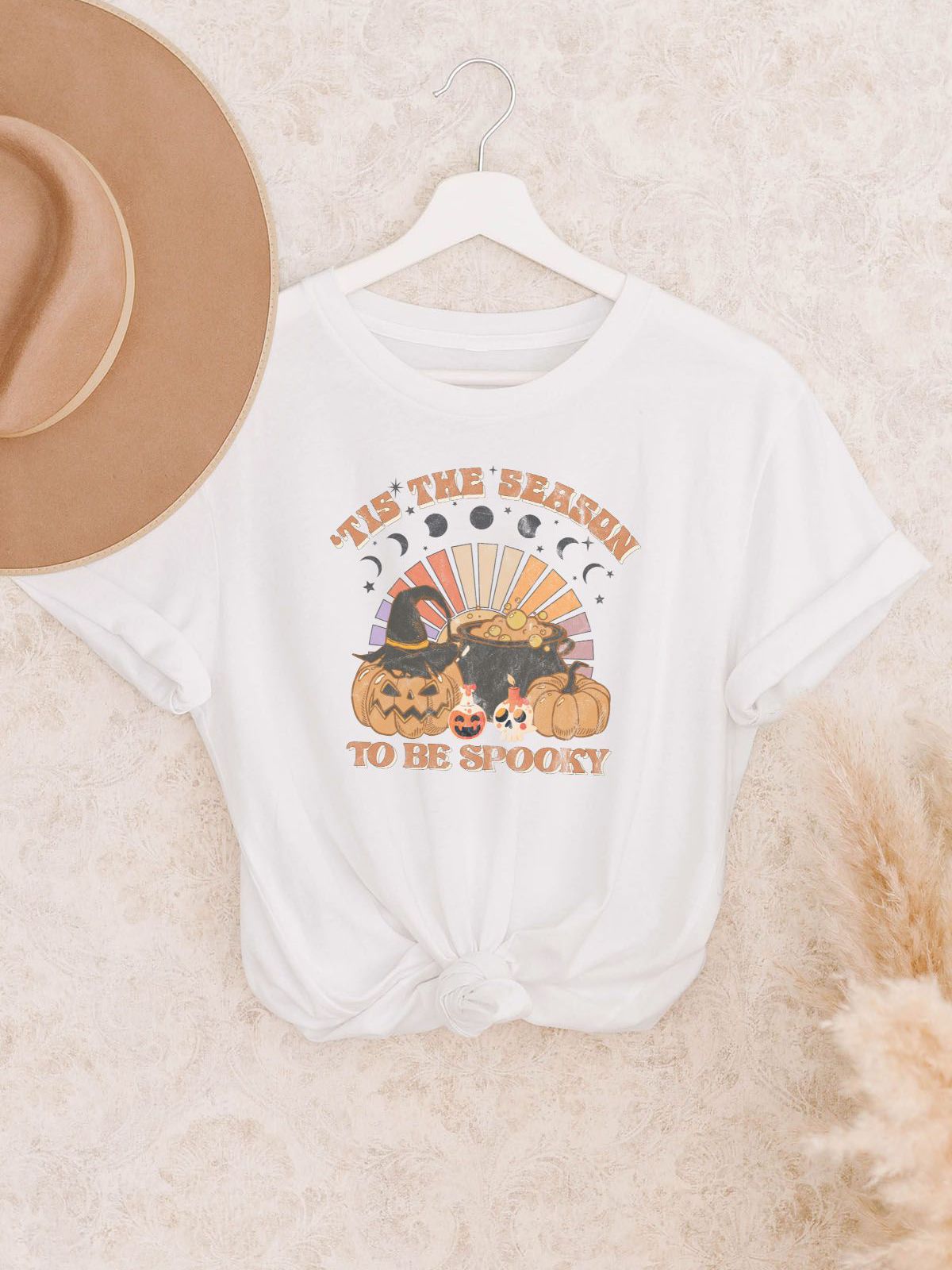 Tis the Season Spooky Womens Tee Halloween