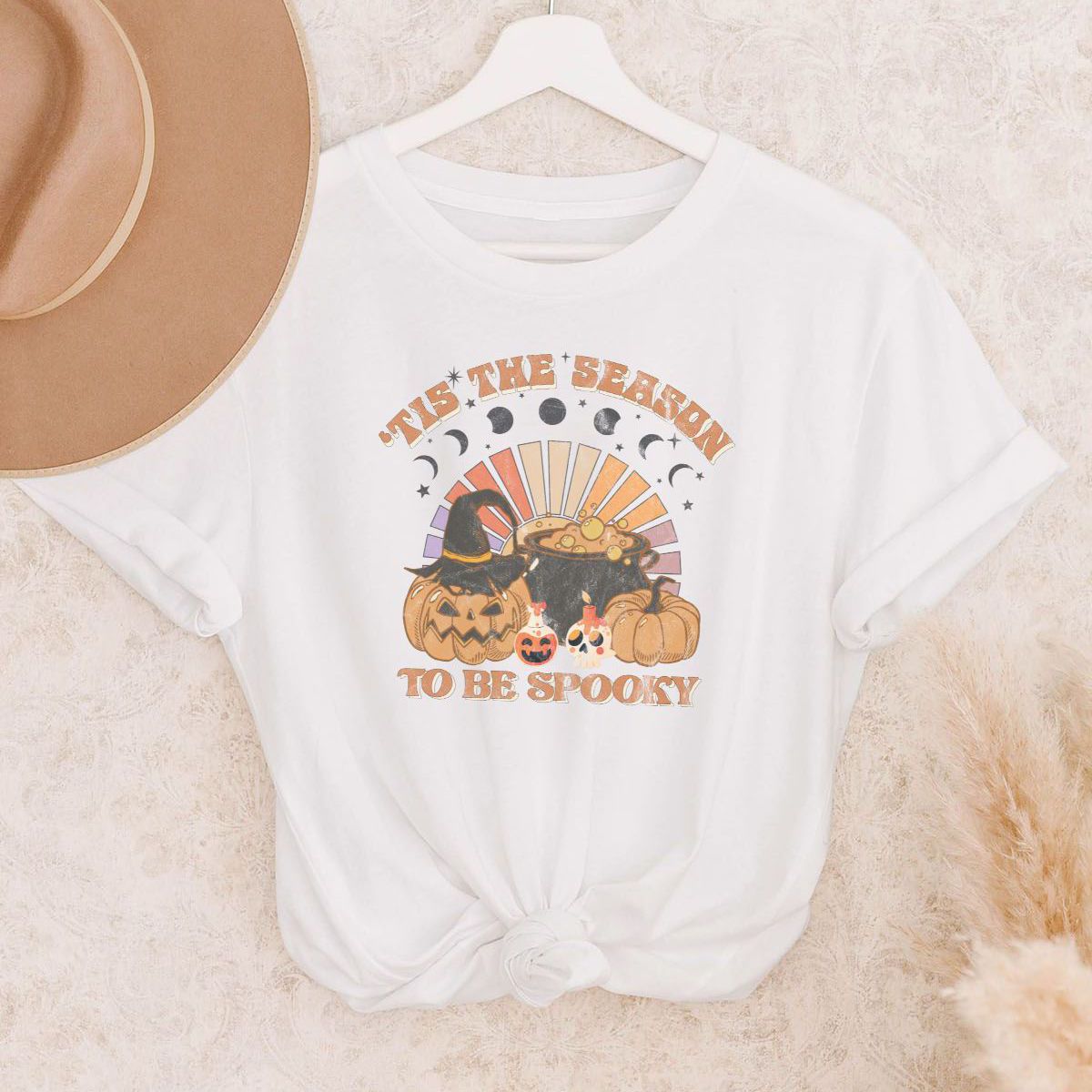 Tis the Season Spooky Womens Tee Halloween