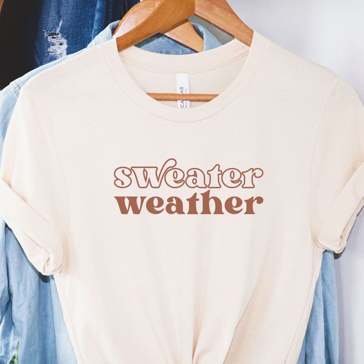 Sweater Weather Women T-Shirt Fall