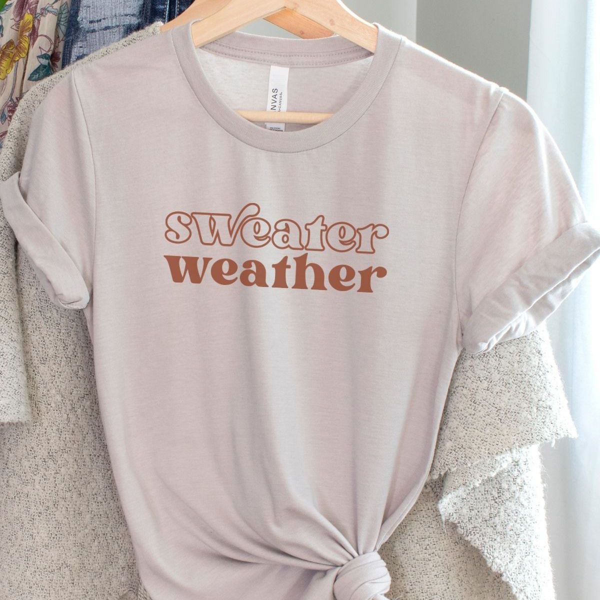 Sweater Weather Women T-Shirt Fall
