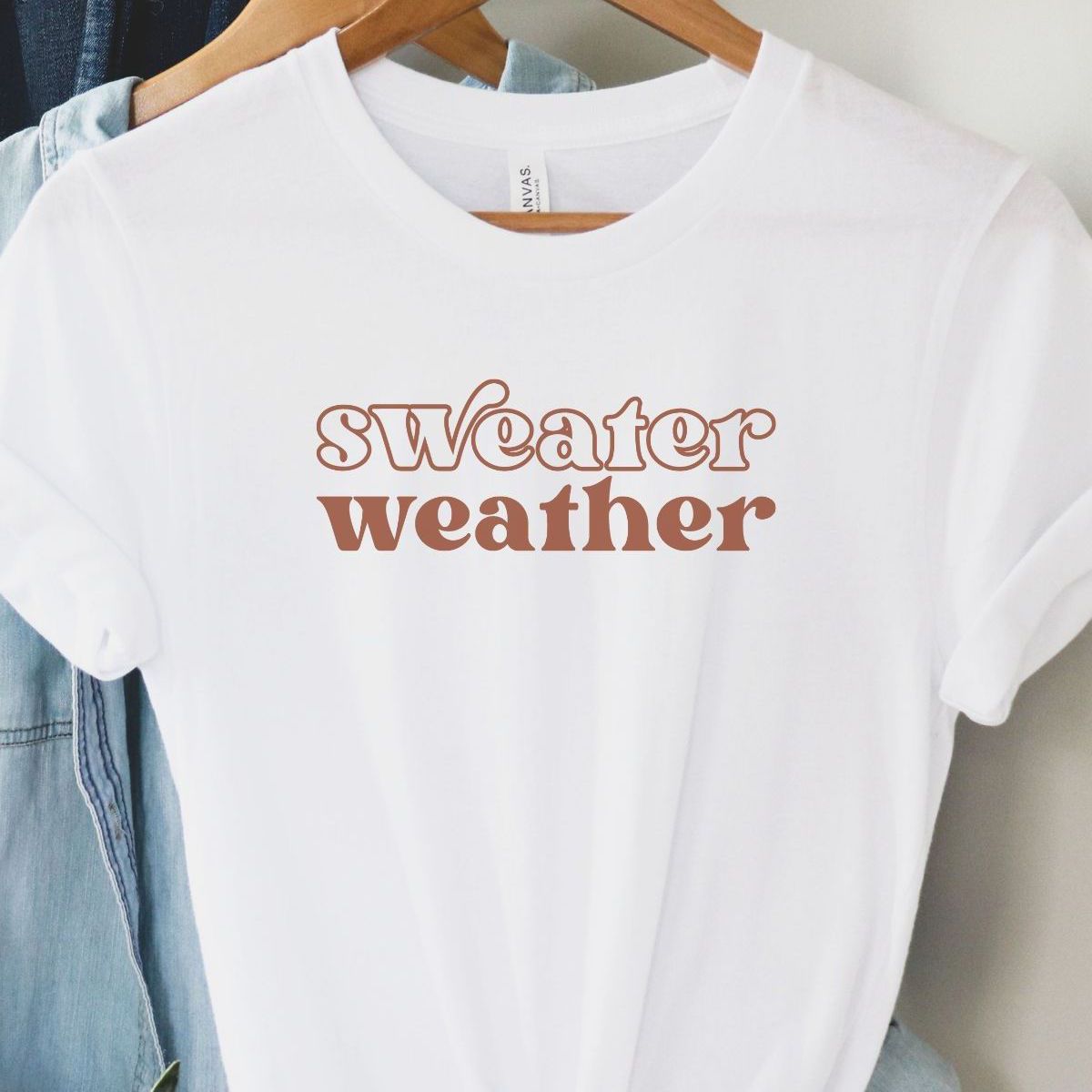 Sweater Weather Women T-Shirt Fall