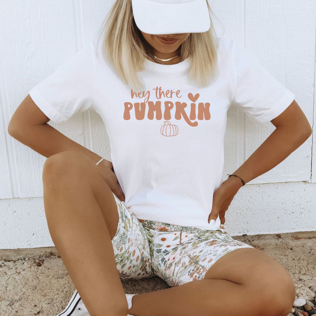 Hey There Pumpkin Women's Tee Halloween