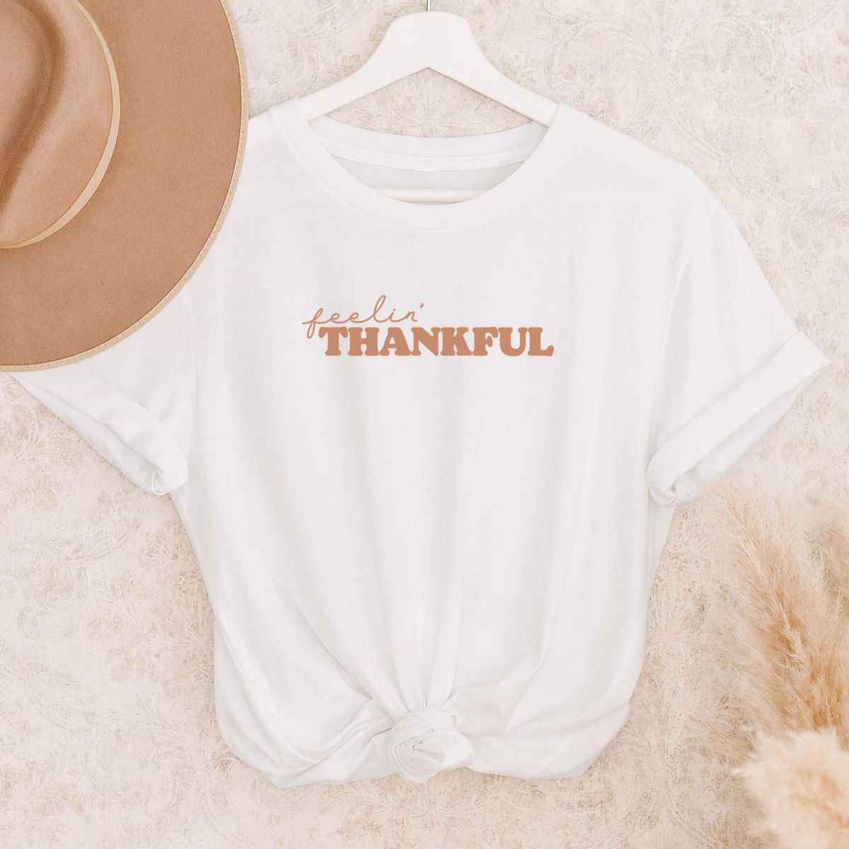 Feelin Thankful Womens Tee Thanksgiving