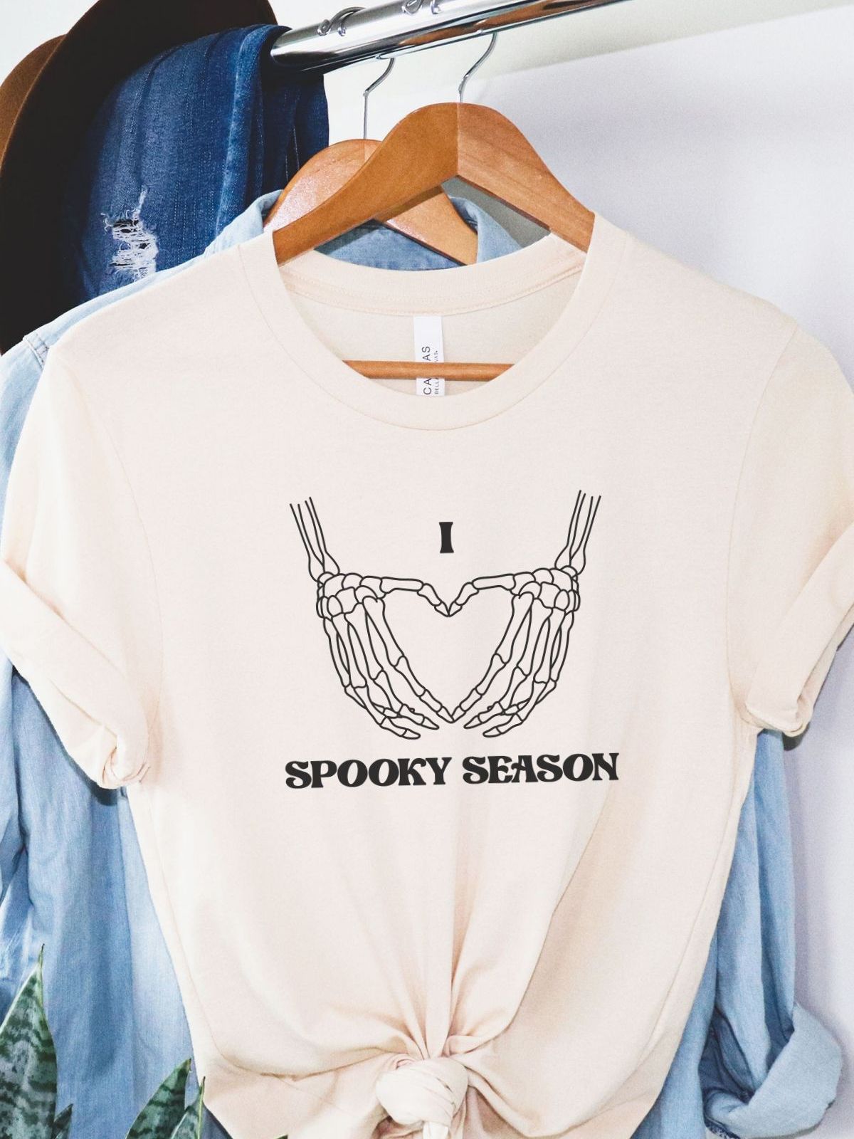 Spooky Season Womens T-shirt Halloween