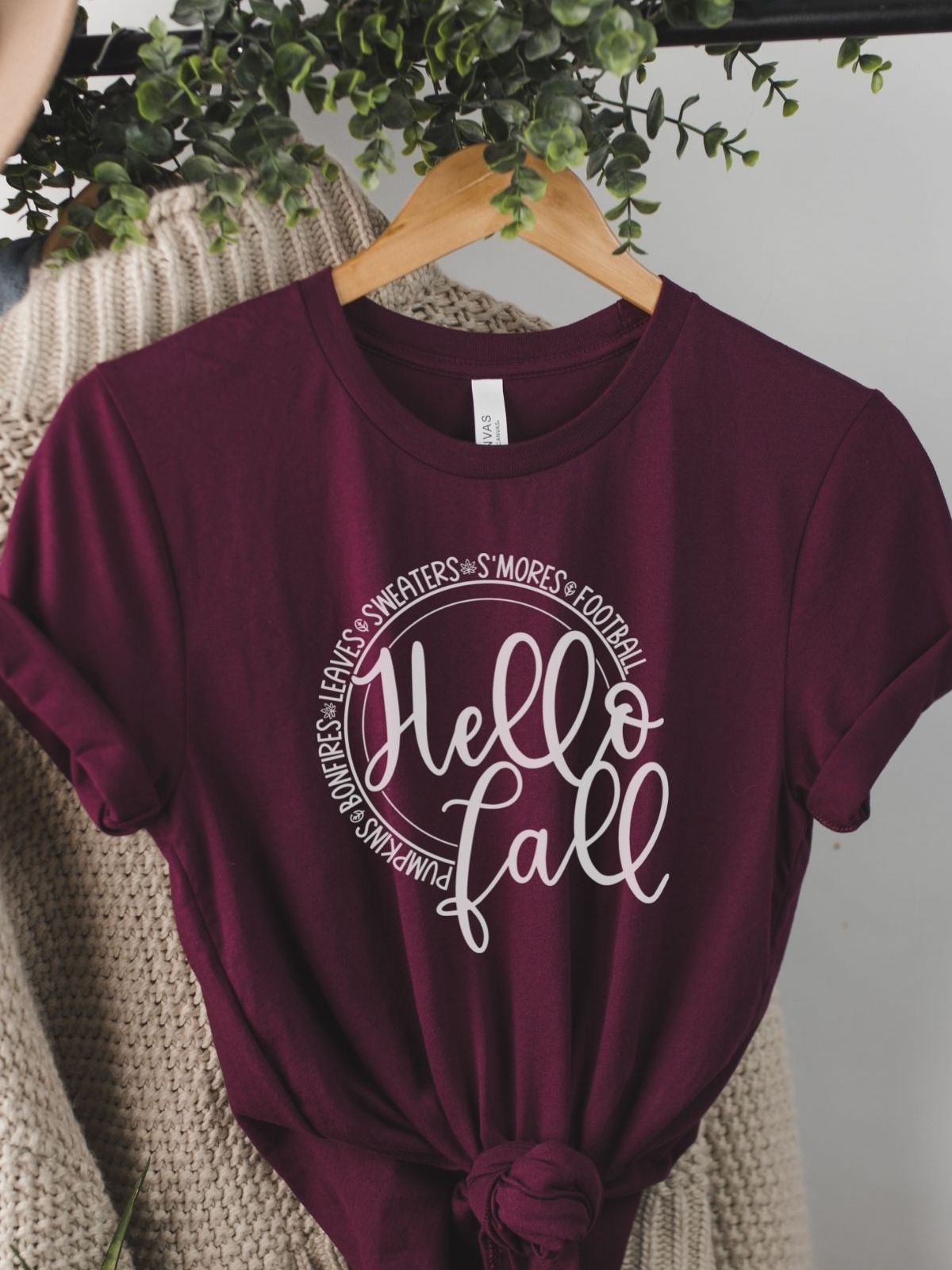 Hello Fall Women's T-Shirt Autumn