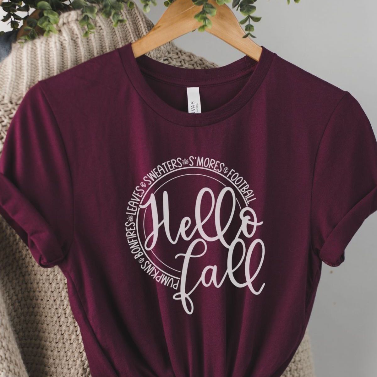 Hello Fall Women's T-Shirt Autumn