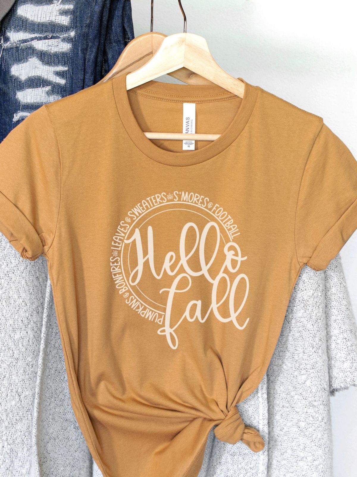 Hello Fall Women's T-Shirt Autumn