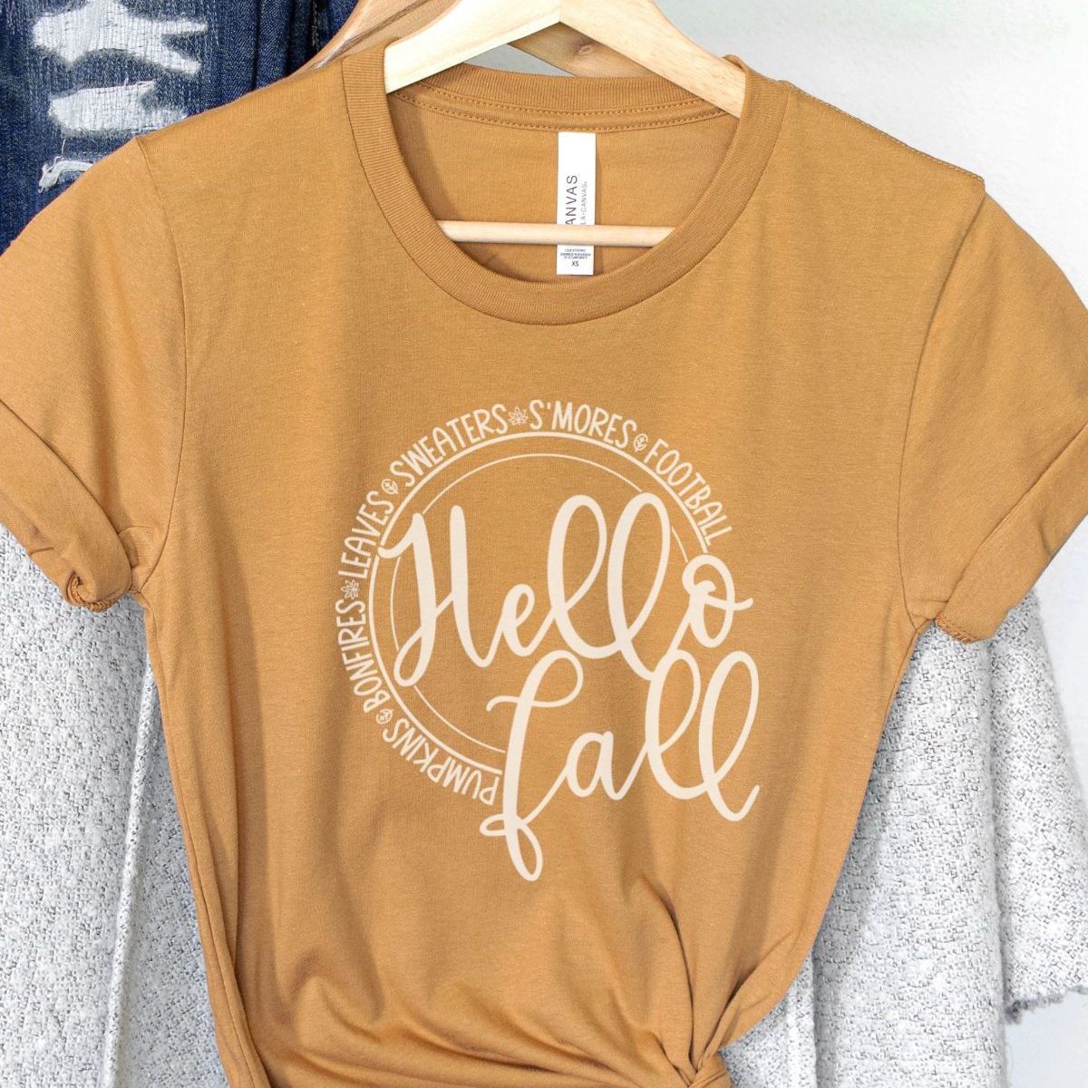 Hello Fall Women's T-Shirt Autumn
